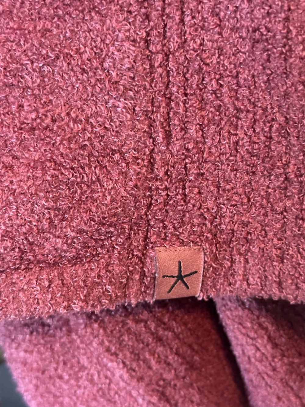 Barefoot Dreams CozyChic Lite Cardigan Burgundy 3X - Picture 6 of 7